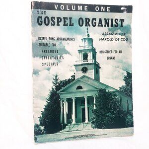 The Gospel Organist Organ Sheet Music Book Volume One Singspiration 1963